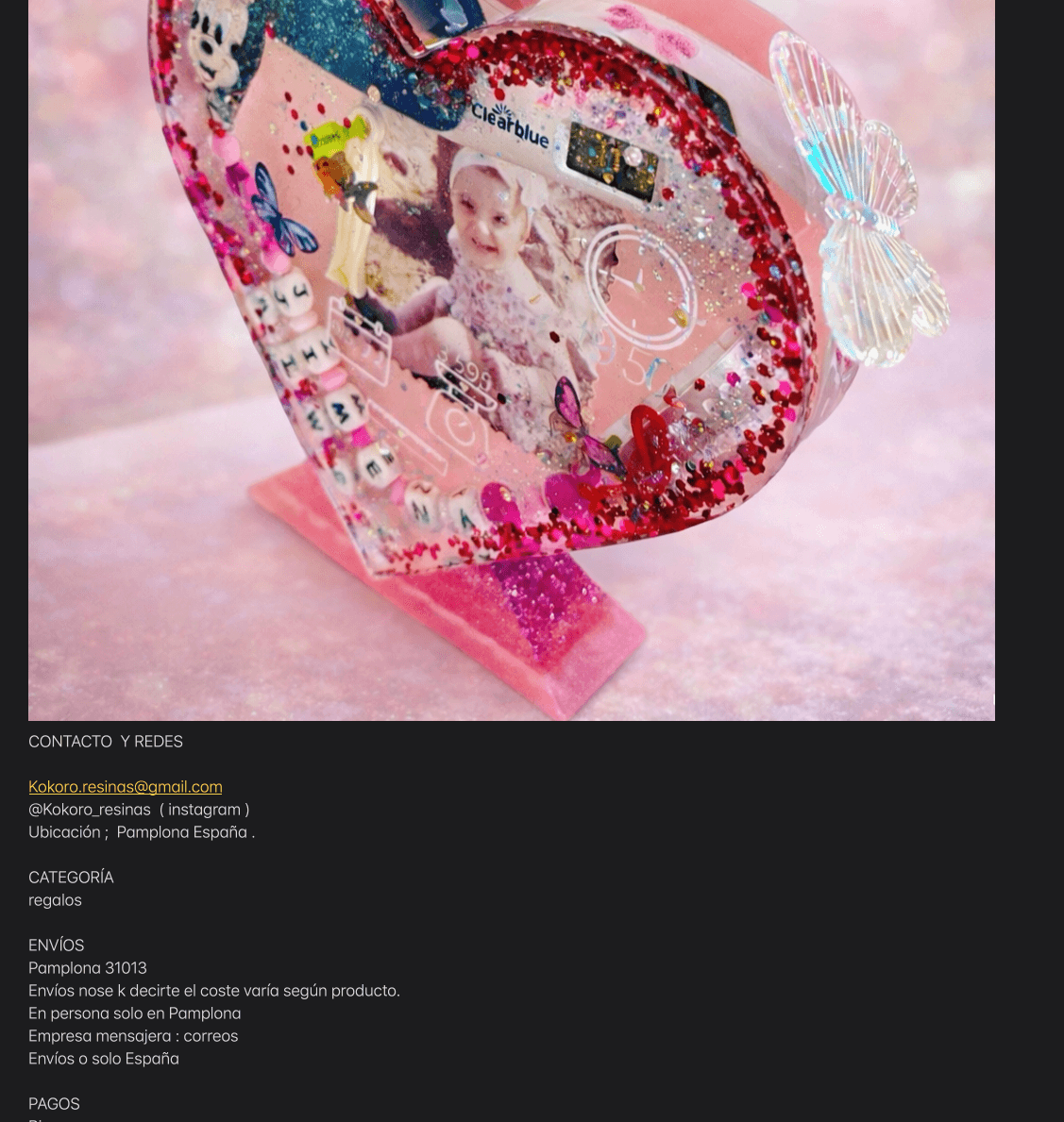 Detalle personalizado